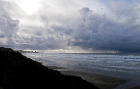 Storm approaching Oregon coastal refuges