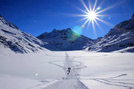 Skiing. Arlberg. Austria photo
