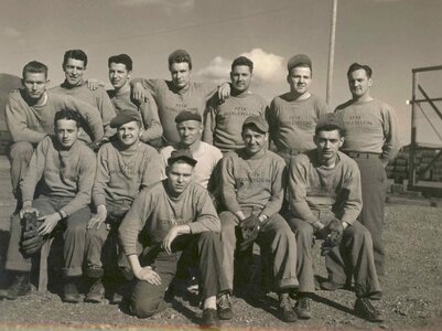 Ancient baseball baseball team photo