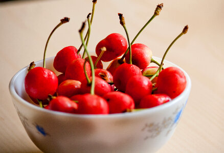 Cherries Fruit Bowl