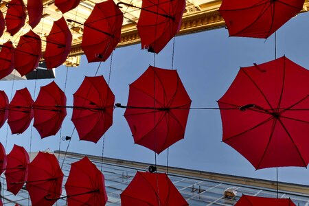 Umbrella art color