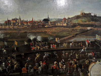 Unsuccessful Swedish Siege of Brno in 1645 photo