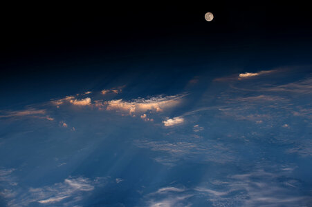 View of the Full Moon