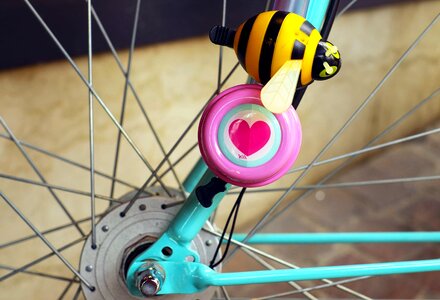 Bicycle decoration mechanism