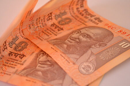 Ten Rupee Notes photo