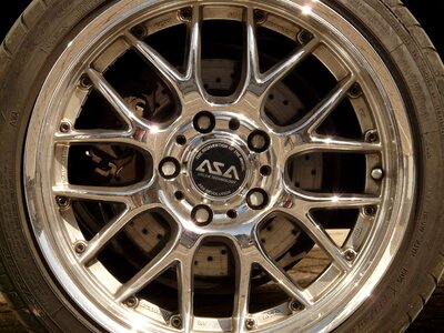 Rim chrome auto