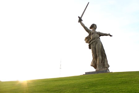 Mother motherland grass sun