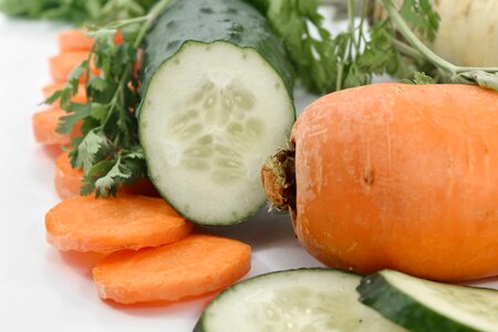 Antioxidant cucumber food
