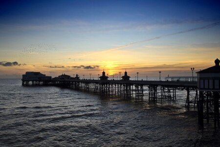 Backlight bay beach photo