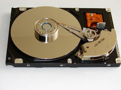 Hardware pc harddisk photo