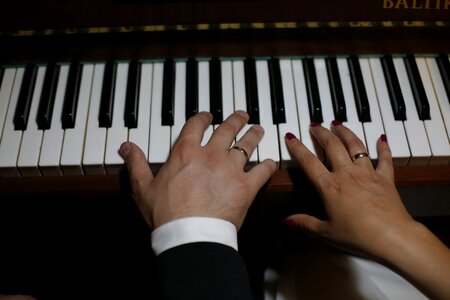 Finger hands music photo