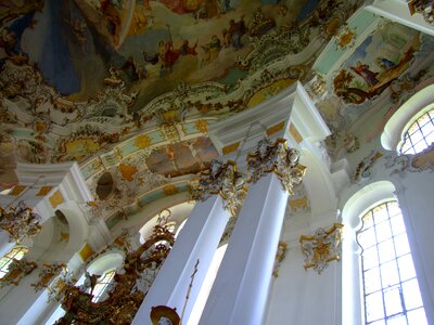 Wieskirche art construction art photo