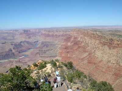 Grand Canyon National Park in late afternoon photo
