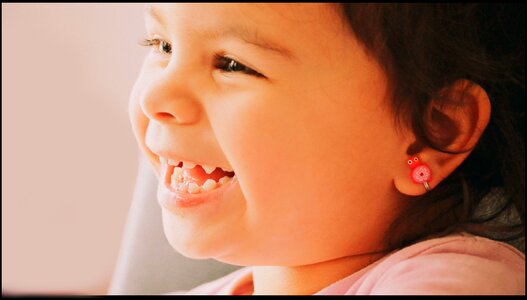 Happy young girl photo