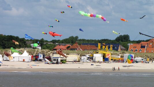 Frolic dragon rising beach photo