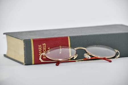 Literature eyeglasses paper