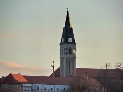 Church Tower Croatia downtown photo