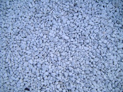 Little small white stones