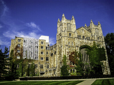 University of Michigan Law School Legal Research Building in Ann Arbor photo