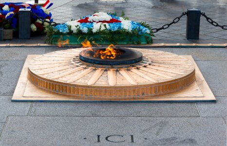 The flamme on the Tomb of the Unknown Soldier