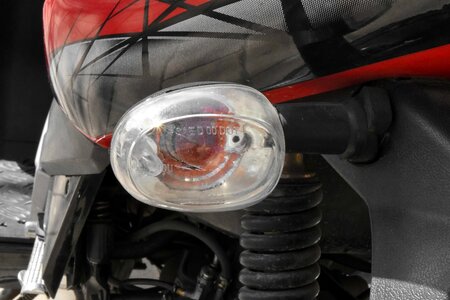 Light Bulb motorcycle signal photo