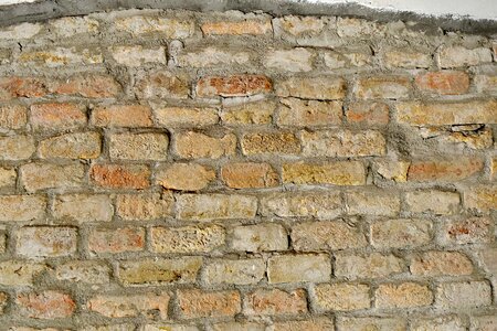 Rough brick wall photo