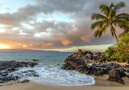 Beautiful Photo coast dusk photo