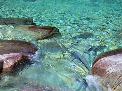 color texture water pebble beach photo