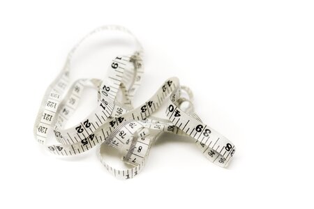 Tape measure diet number photo