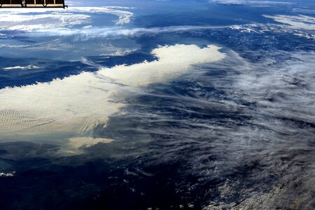 View of the Alps From Space photo