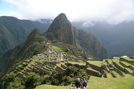 Machu Picchu Lost city of Inkas in Peru photo