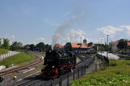 German steam engine No.10 photo
