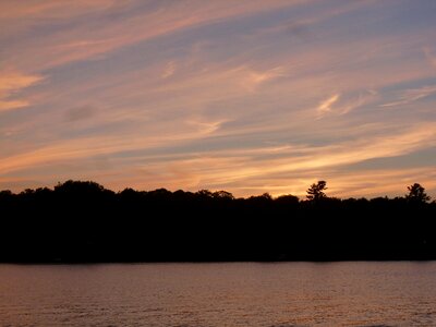 Sky dusk ontario