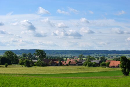 Sky distant view clouds
