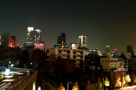 2 Night view of Tokyo photo