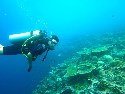 Ocean diving suit deep diving