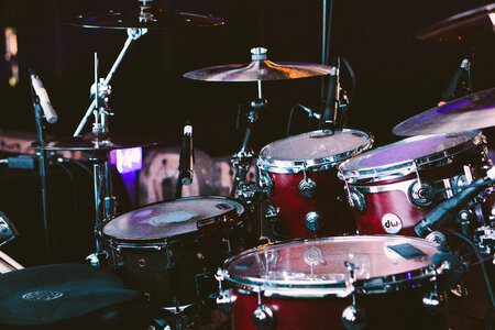 A drumset instruments photo