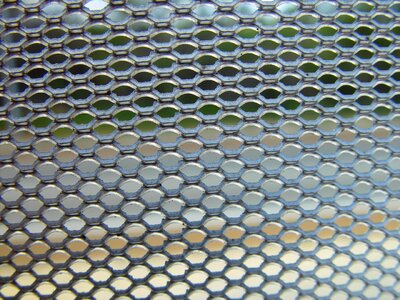 Grille maple metal photo