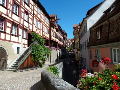 Streets lake constance historic center