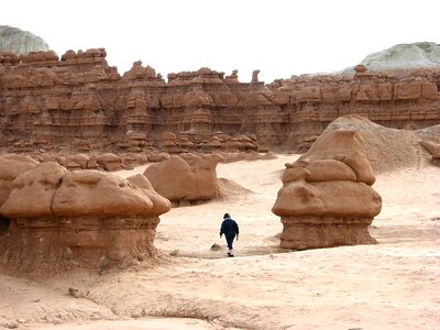 Goblin Valley State Park. Wind and water photo