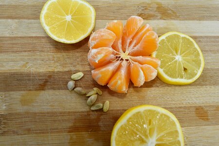 Fruit lemon orange photo