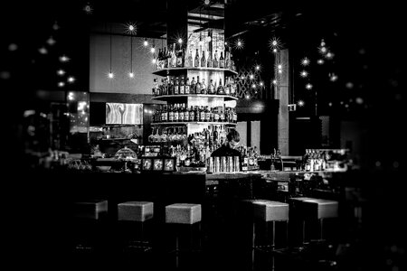 Lighting drink glass