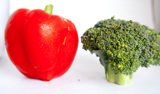 Bell Pepper Broccoli photo