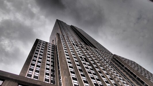 New york empire state building skyscraper photo
