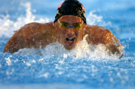 Pool competition swim photo