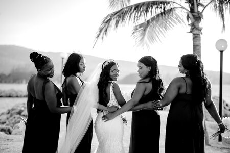 Bridal party bridal party photo