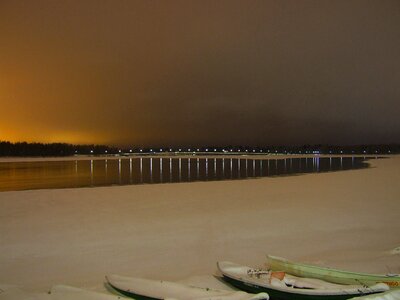 Tammerkoski river in the center of Tampere, Finland photo