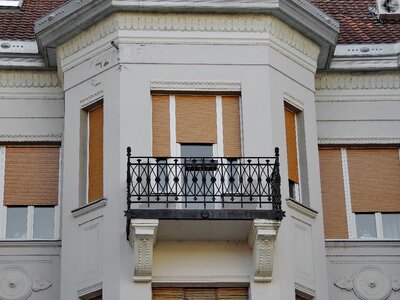 Balcony architecture house photo
