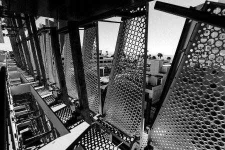 Structure steel metal photo
