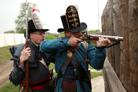 Civil soldier infantry photo